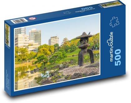 Tokyo - Japanese Garden - Puzzle of 500 pieces, size 46x30 cm 