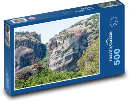 Greece - City on the Rock - Puzzle of 500 pieces, size 46x30 cm 