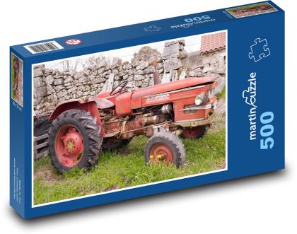 Traktor außer Betrieb - Puzzle - 500 Teile