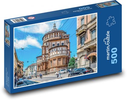 Itálie - Miláno - puzzle 500 dílků
