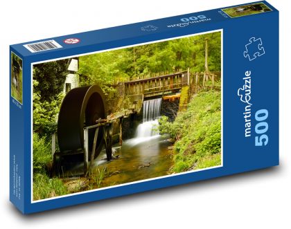 Mühle - Mühlenrad - Puzzle - 500 Teile