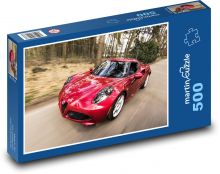 Sportovní auto Puzzle 500 - 46x30 cm