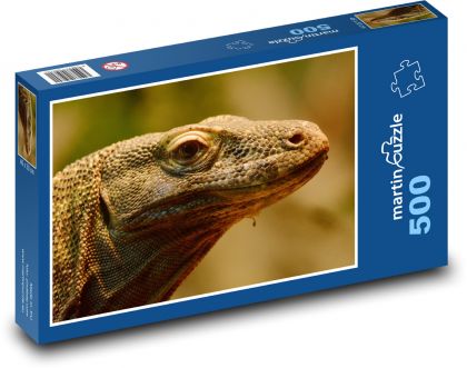 Varan - lizard - Puzzle of 500 pieces, size 46x30 cm 