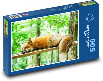 Liška - Puzzle 500 dielikov, rozmer 46x30 cm 