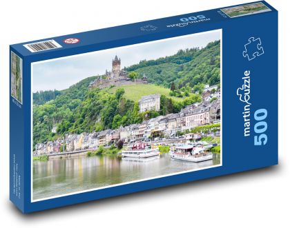 Cochem hrad - Německo - puzzle 500 dílků