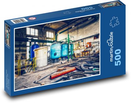 Ancient Factory - Puzzle of 500 pieces, size 46x30 cm 