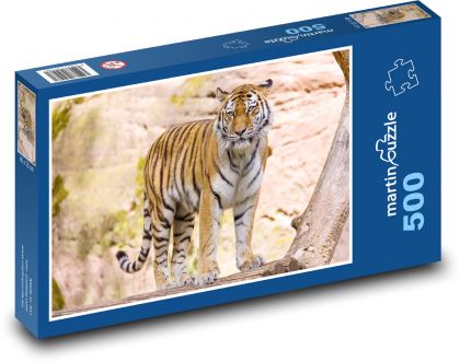 Tiger - zviera - Puzzle 500 dielikov, rozmer 46x30 cm 