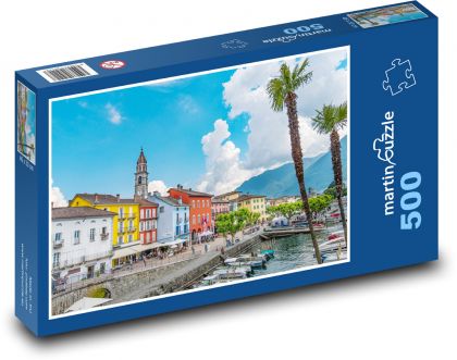 Ascona - Švýcarsko - puzzle 500 dílků