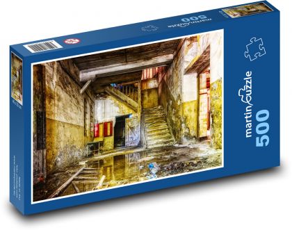 Fabryka - Puzzle 500 elementów, rozmiar 46x30 cm