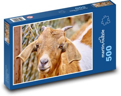 Ziege mit Hörnern - Puzzle - 500 Teile