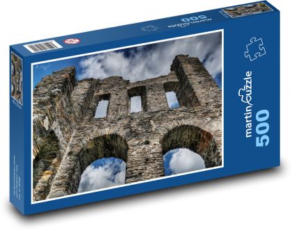 Ruiny hradu - puzzle 500 dílků