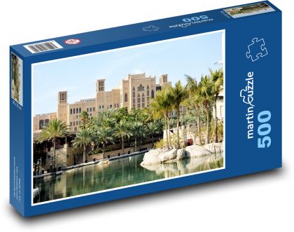 Dubaj - palmy - Puzzle 500 dielikov, rozmer 46x30 cm 