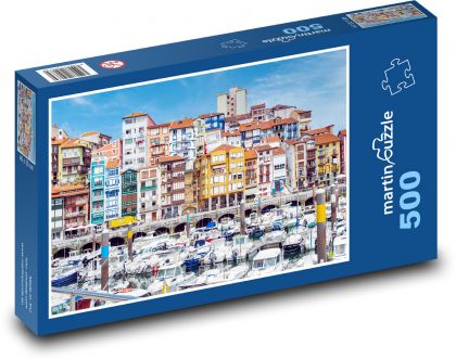 Prístavné mesto - Puzzle 500 dielikov, rozmer 46x30 cm 