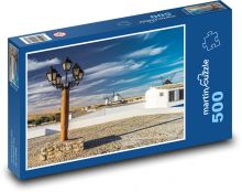 Mühlen - Laterne Puzzle 500 Teile - 46 x 30 cm