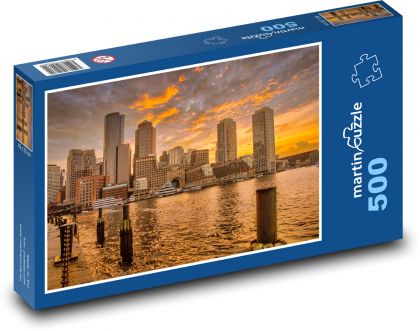 Boston - USA - Puzzle 500 dielikov, rozmer 46x30 cm 