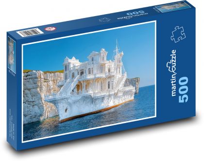 Bílá loď - puzzle 500 dílků