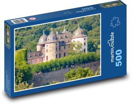 Hunsrück - Zamek - Puzzle 500 elementów, rozmiar 46x30 cm