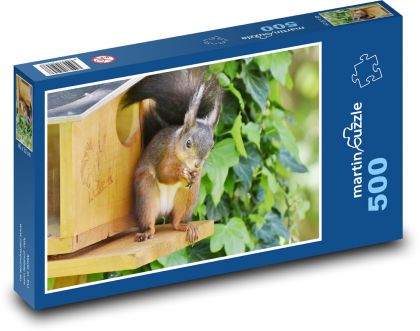 Veverka - hlodavec - puzzle 500 dílků