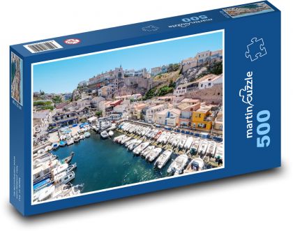 Francúzsko - Marseille - Puzzle 500 dielikov, rozmer 46x30 cm 