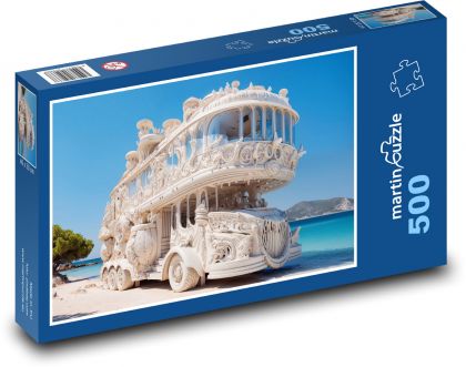 Bus am Meer - Puzzle - 500 Teile
