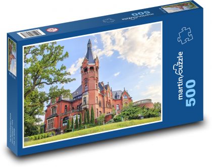 Zamek - Wasowo, Polska - Puzzle 500 elementów, rozmiar 46x30 cm