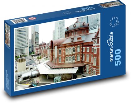 Tokijská stanica - Japonsko - Puzzle 500 dielikov, rozmer 46x30 cm 
