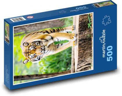 Tiger v lese - Puzzle 500 dielikov, rozmer 46x30 cm 