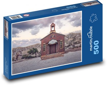 Western - Chapel - Puzzle 500 elementów, rozmiar 46x30 cm