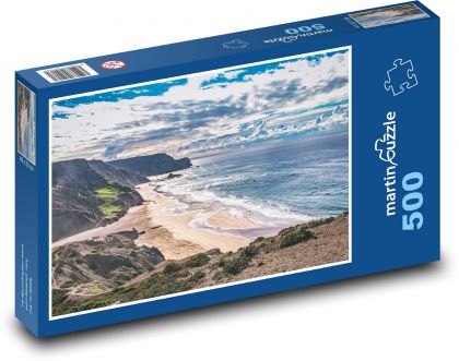 More - pláž - Puzzle 500 dielikov, rozmer 46x30 cm 