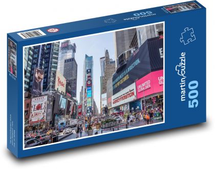 USA - Nowy Jork - Puzzle 500 elementów, rozmiar 46x30 cm