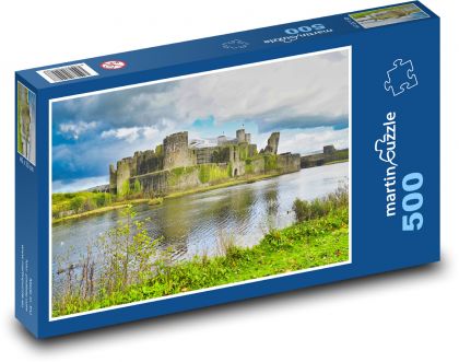 Wales Castle - Puzzle of 500 pieces, size 46x30 cm 