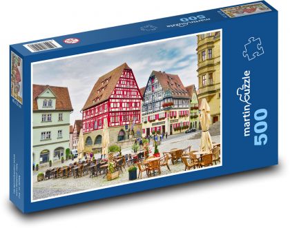 Main square - Puzzle of 500 pieces, size 46x30 cm 