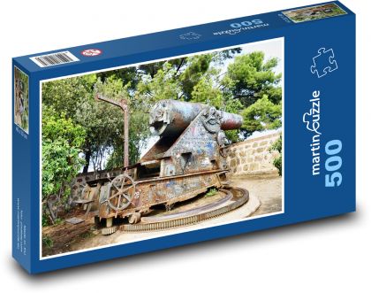 Obrona - armata - Puzzle 500 elementów, rozmiar 46x30 cm