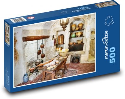 Historische Küche - Puzzle - 500 Teile