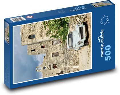 Stone house - Puzzle of 500 pieces, size 46x30 cm 