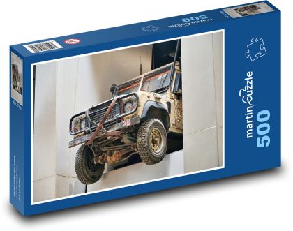Terénne vozidlo - Puzzle 500 dielikov, rozmer 46x30 cm 