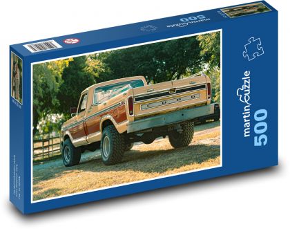 American pick up - Puzzle of 500 pieces, size 46x30 cm 