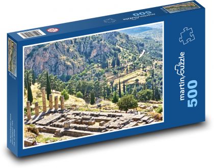 Ruins - Puzzle of 500 pieces, size 46x30 cm 