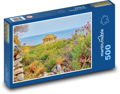 Przyroda - budownictwo - Puzzle 500 elementów, rozmiar 46x30 cm