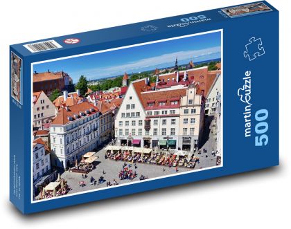 Estonsko - náměstí - puzzle 500 dílků