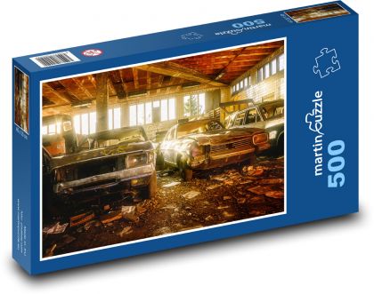 Autos - Wracks - Puzzle - 500 Teile