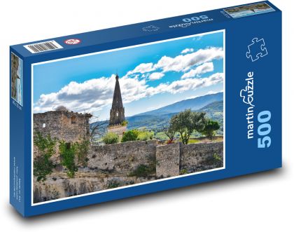 Church - Puzzle of 500 pieces, size 46x30 cm 