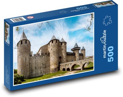 Carcassonne - Francie, hrad - puzzle 500 dílků