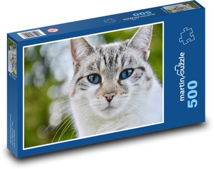 Cat  - Puzzle of 500 pieces, size 46x30 cm 