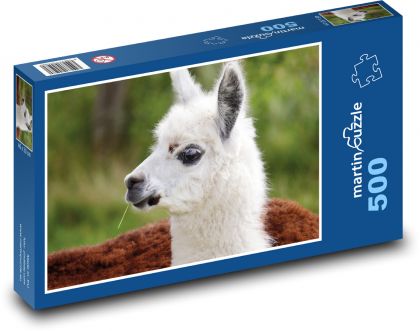 Lama - Alpaka - Puzzle 500 dielikov, rozmer 46x30 cm 