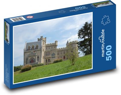 zamek Abbadia - Francja - Puzzle 500 elementów, rozmiar 46x30 cm