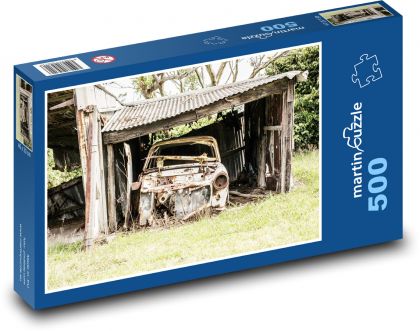 Auto - wreck - Puzzle 500 elementów, rozmiar 46x30 cm