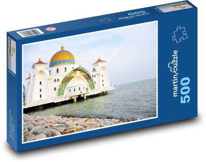Malacca - mešita - puzzle 500 dílků