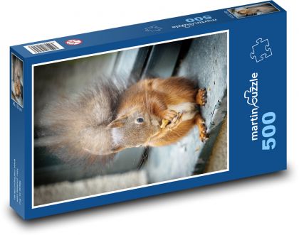 Squirrel - Puzzle of 500 pieces, size 46x30 cm 