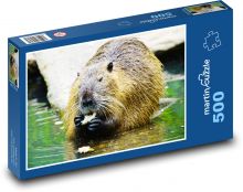 Nutrie Puzzle 500 dílků - 46 x 30 cm